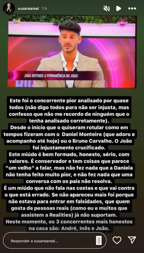 João Oliveira do Big Brother defendido por especialista: "Foi injustamente crucificado"