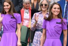 Kate Middleton recebe um apoio emocionante em Wimbledon