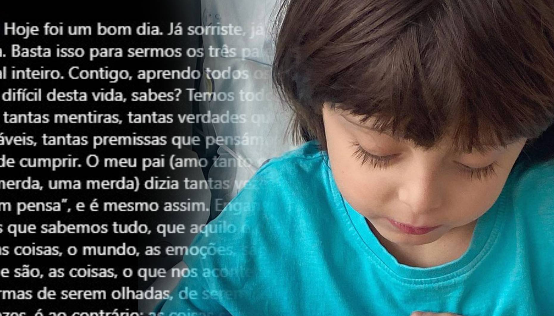 Como está o estado de saúde do filho de Pedro Chagas Freitas