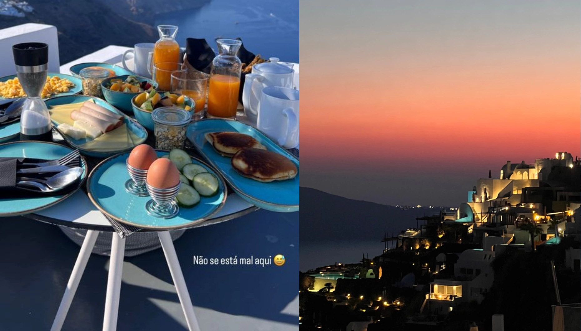 Férias de luxo de Cristina Ferreira! Após Atenas, namora em Santorini