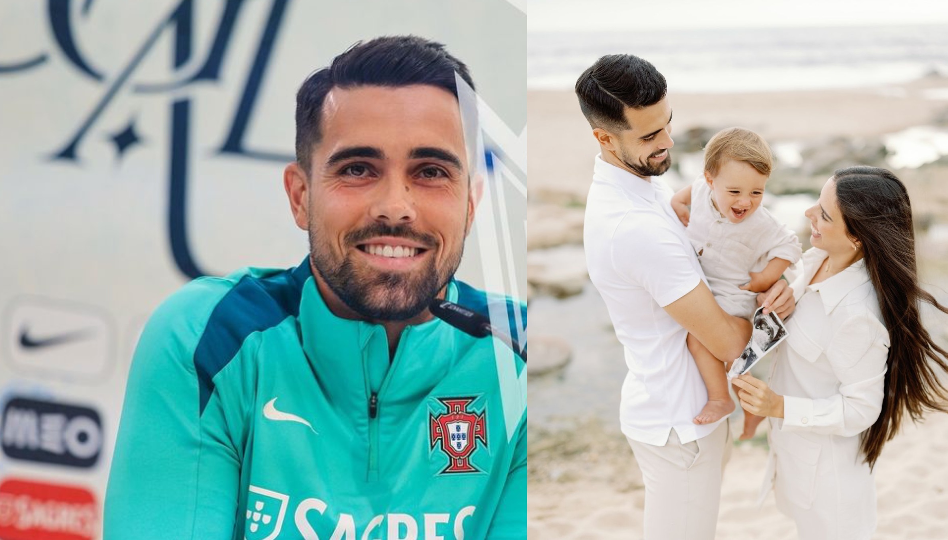 Diogo Costa da 'Seleção Nacional' vai ser pai pela segunda vez