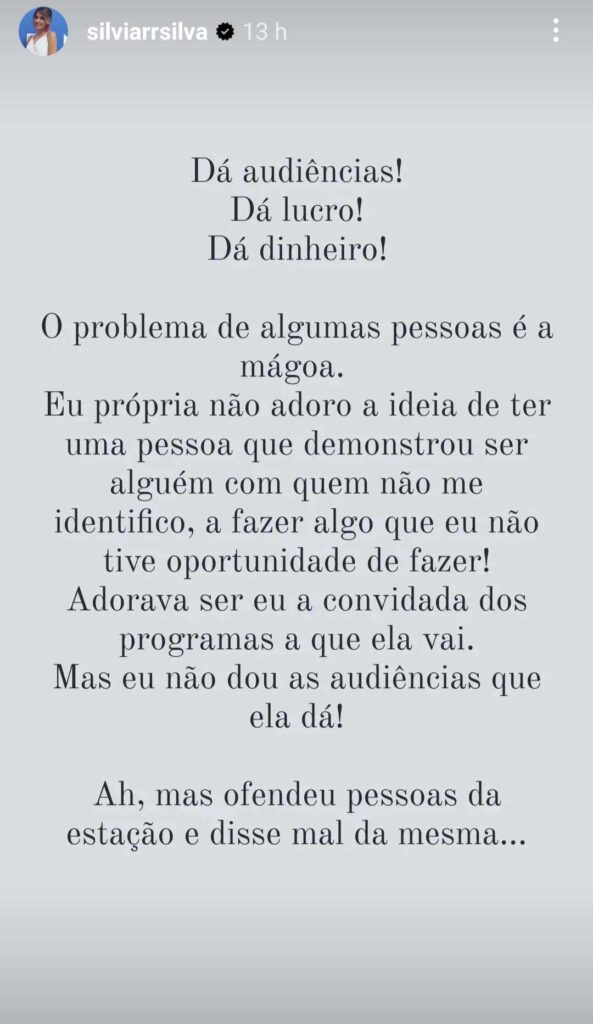 Ex-concorrente do Big Brother "possuída" com o ódio destilado contra Catarina Miranda