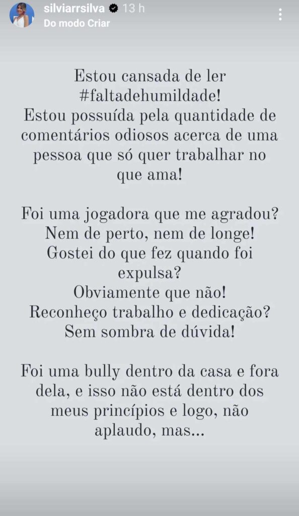 Ex-concorrente do Big Brother "possuída" com o ódio destilado contra Catarina Miranda