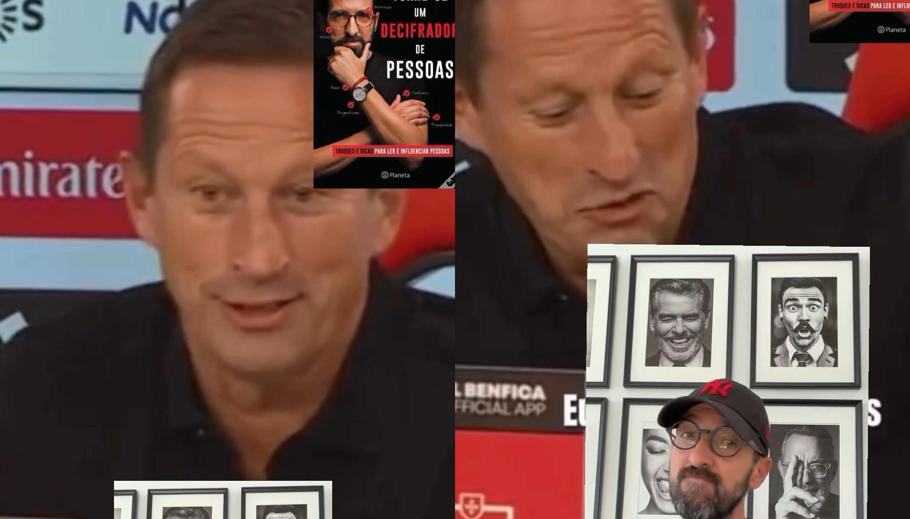 Alexandre Monteiro 'decifra' comportamento de Roger Schmidt do Benfica