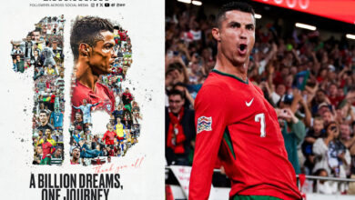 PLANETÁRIO! Cristiano Ronaldo festeja «1 BILLION followers»