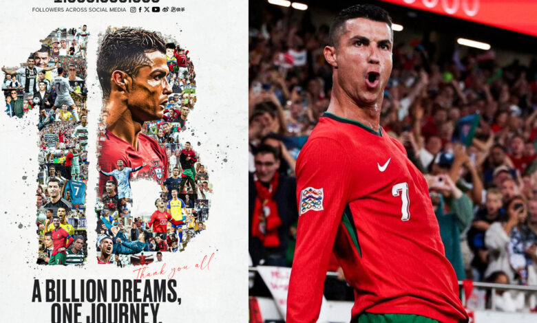 PLANETÁRIO! Cristiano Ronaldo festeja «1 BILLION followers»