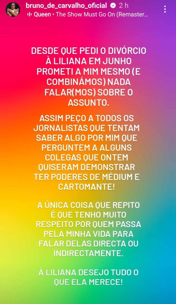 Bruno de Carvalho já reagiu à entrevista de Liliana Almeida e atira farpas a Júlia Pinheiro