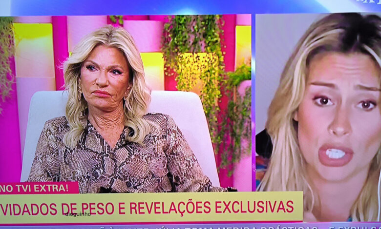 Peixeirada na TVI! Bernardina Brito e Cinha Jardim 'pegam-se' em direto