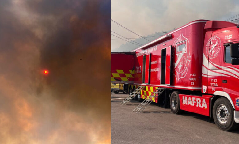 Incêndio esteve 'as portas' de casa de Cristina Ferreira