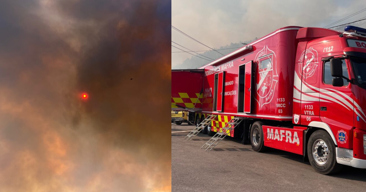 Incêndio esteve 'as portas' de casa de Cristina Ferreira