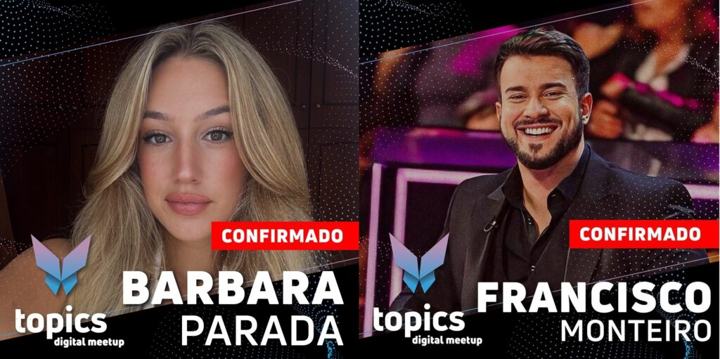 Bárbara Parada e Francisco Monteiro confirmados em evento, mas não apareceram