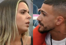 Secret Story 8 - Jéssica Vieira e Rúben Silvestre 'pegam-se' em direto na TVI