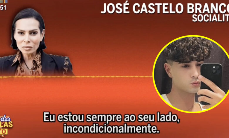 Áudio revelado! José Castelo Branco desabafa com o alegado amante