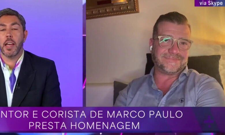 Trabalhar com Marco Paulo 'não era fácil' «sempre muito exigente»