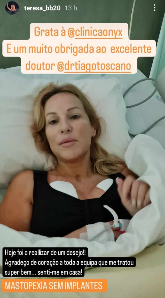 Nova cirurgia estética! Teresa Silva revela realização de um "desejo"