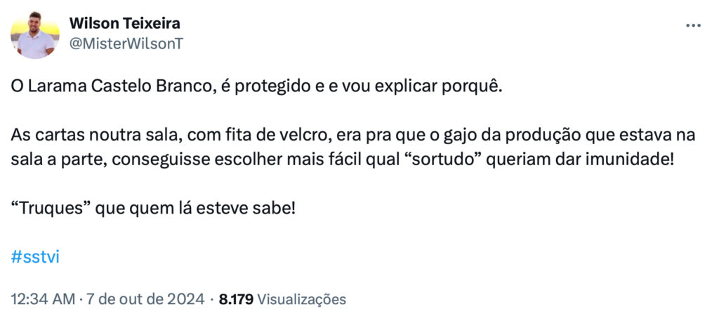 Secret Story 8 - Wilson Teixeira acusa Leomarte de ser "protegido" e expõe "truque" da produção