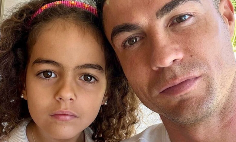 Parabéns! Alana Martina faz 7 anos e Cristiano Ronaldo já deixou uma mensagem nas redes sociais