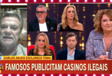 Famosos publicitam casinos ilegais! Carlos Anjos presta esclarecimento na CMTV