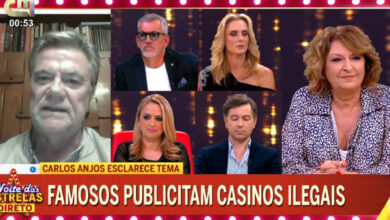 Famosos publicitam casinos ilegais! Carlos Anjos presta esclarecimento na CMTV