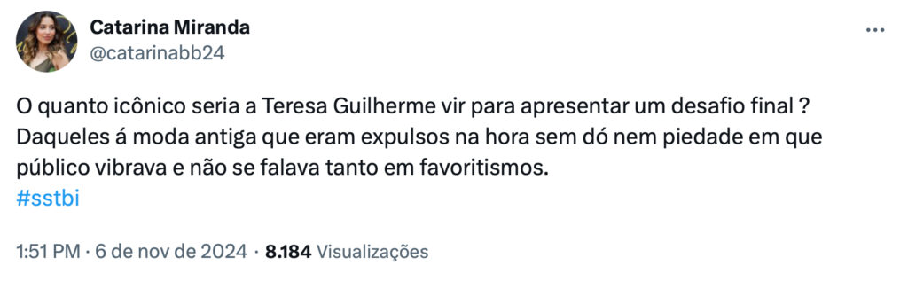 TVI. Catarina Miranda quer Cláudio Ramos fora do "Desafio Final"