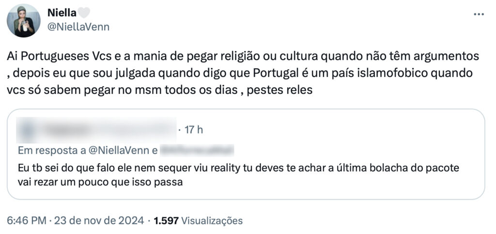 Daniela Ventura afirma: "Portugal é um país islamofóbico"