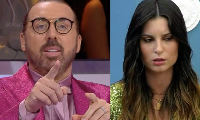 Flávio Furtado dá 'resposta' à mãe de Renata Reis em direto - Secret Story 8