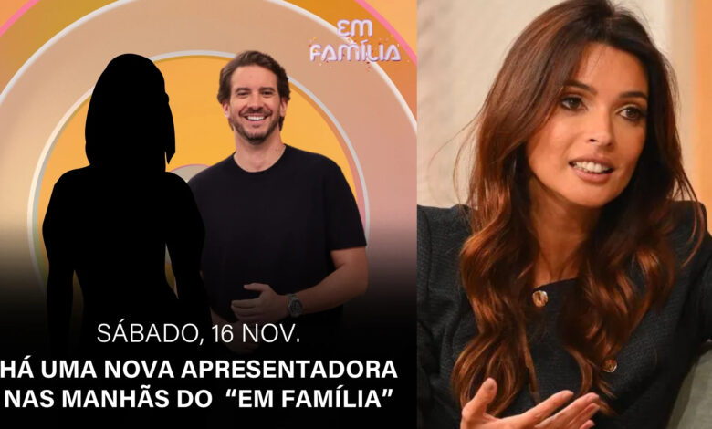 TVI. "Em Família" vai ter nova apresentadora. Maria Cerqueira Gomes de fora?