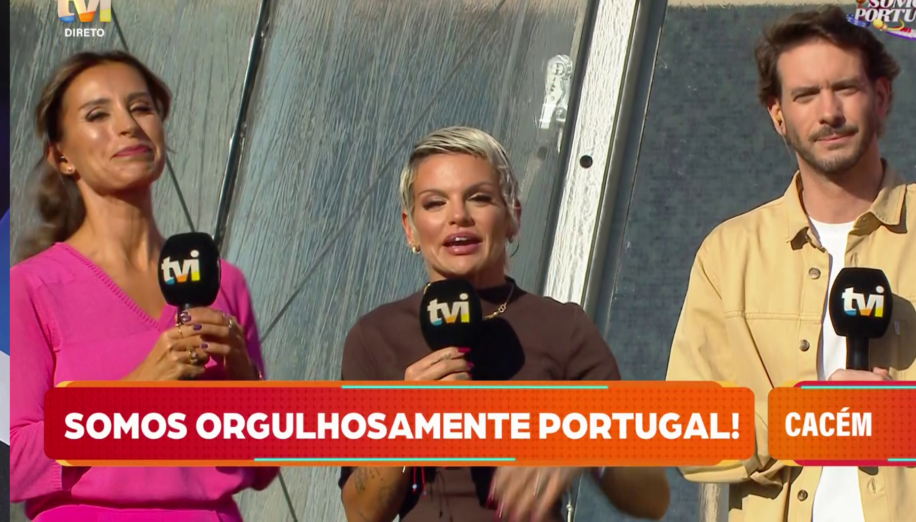 As primeiras palavras no último 'Somos Portugal'! Mónica Jardim de coração «pequenino»