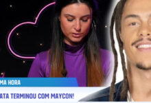 Renata Reis acaba 'namoro' com Maycon. Veja as imagens!