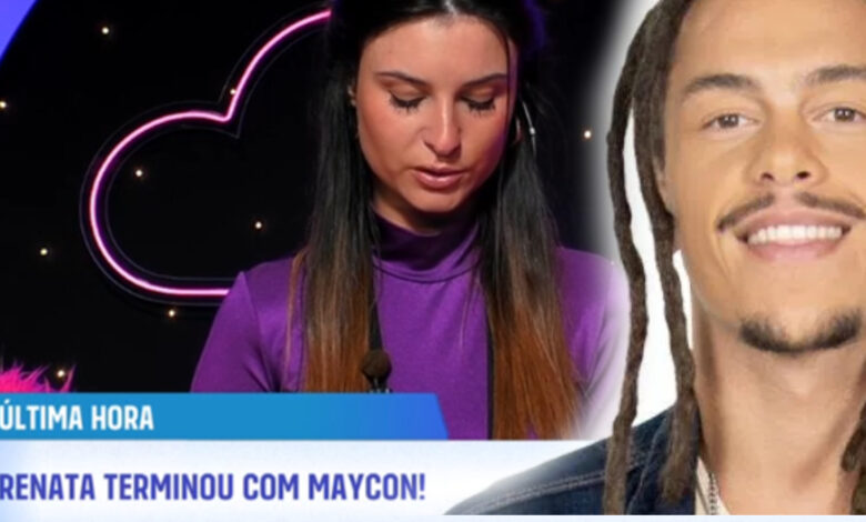 Renata Reis acaba 'namoro' com Maycon. Veja as imagens!