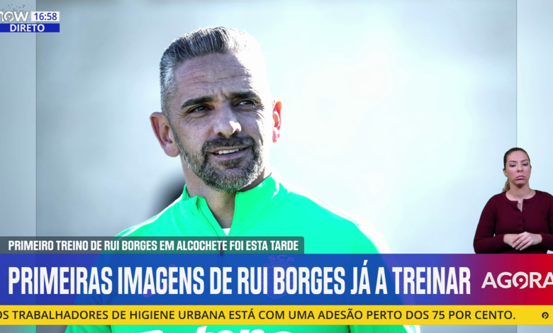 Qual a impressão das primeiras palavras de Rui Borges no Sporting