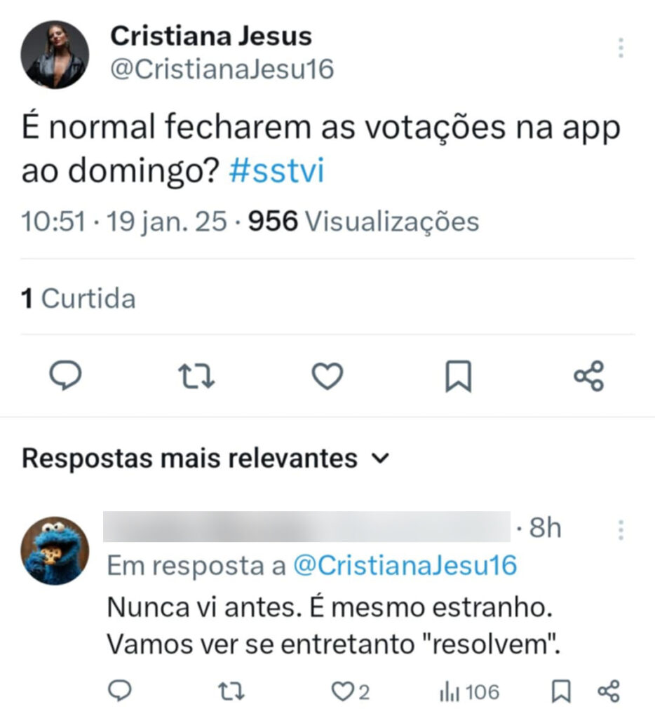 TVI condiciona votações no "Desafio Final"? Cristiana Jesus alerta