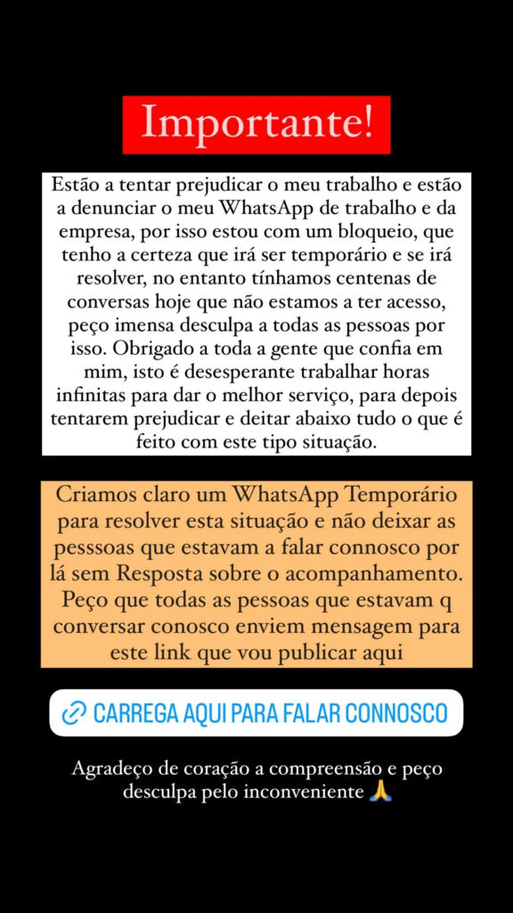 Ex-Big Brother desesperado: "Estão a tentar prejudicar o meu trabalho"