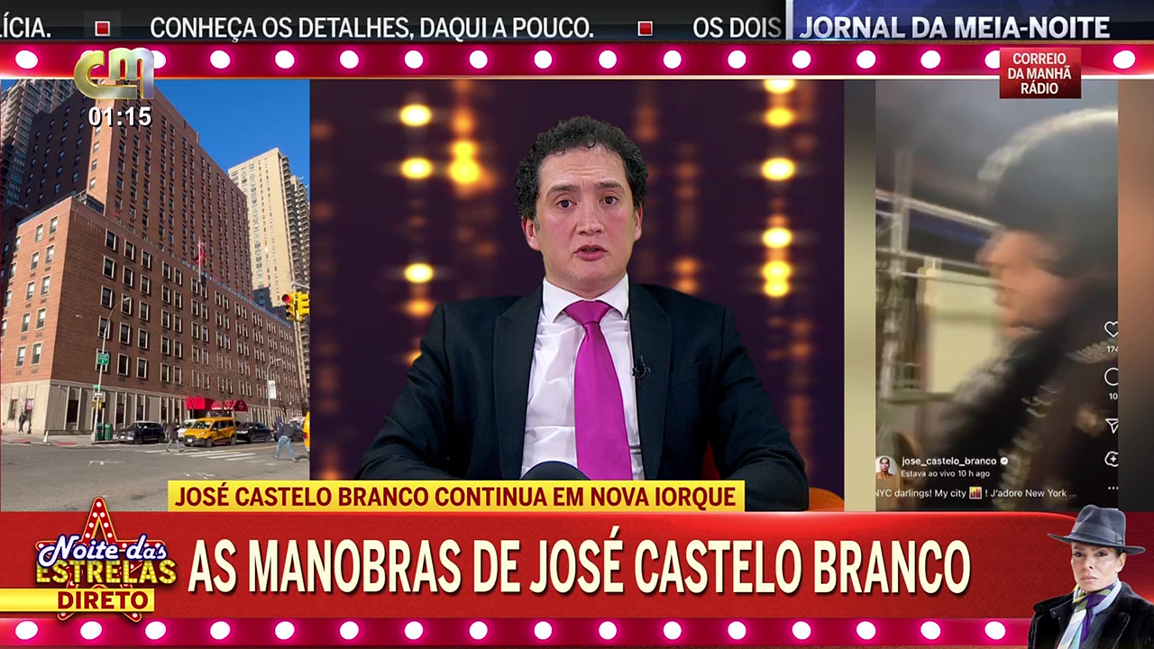 CONFIRMADO. José Castelo Branco está a violar 'medida de coação' e saiu ilegalmente de Portugal