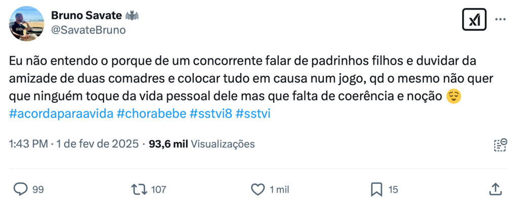 Bruno Savate lança farpas a Miguel Vicente: "Eu não entendo..."