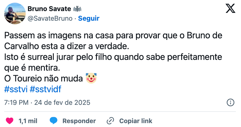 Desafio Final - Miguel Vicente causa polémica: "jura mentiras pela saúde do filho"