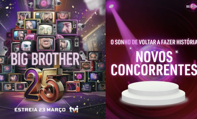 Big Brother 2025 - Todos os concorrentes do reality show da TVI