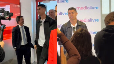 Cristiano Ronaldo - craque português de visita à Medialivre (dona do Correio da Manhã e da CMTV)