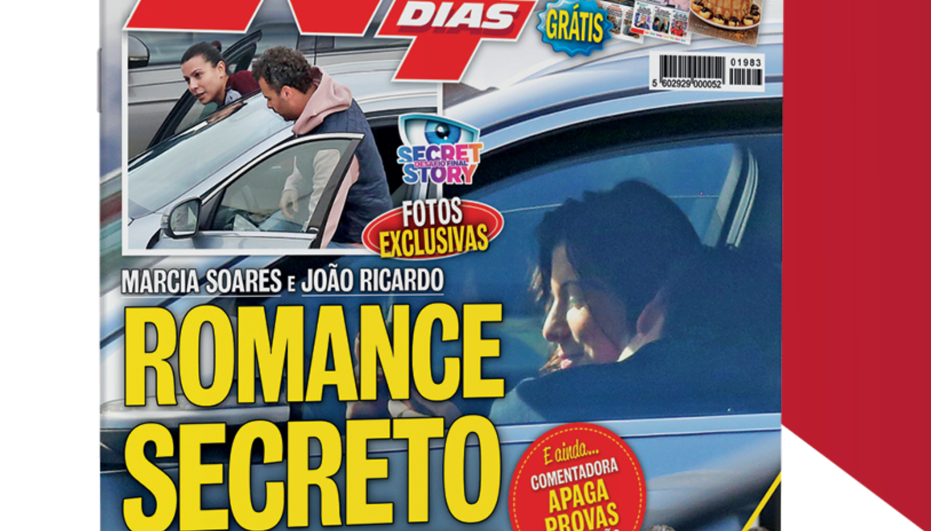 Romance secreto? Márcia Soares e João Ricardo reagem após capa de revista