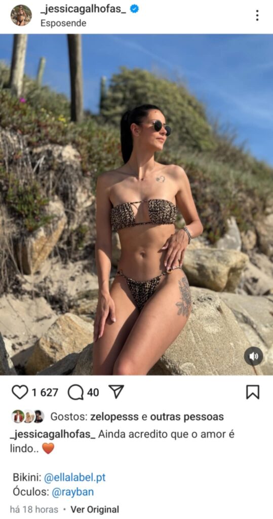 Jéssica Galhofas e Francisco Vale reconciliados? "Ainda acredito que o amor é lindo"