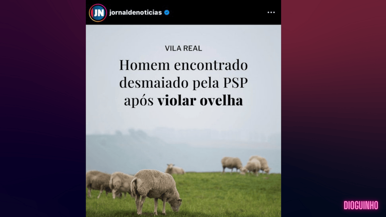 O "que faltou dizer" do homem violou uma ovelha em Vila Real