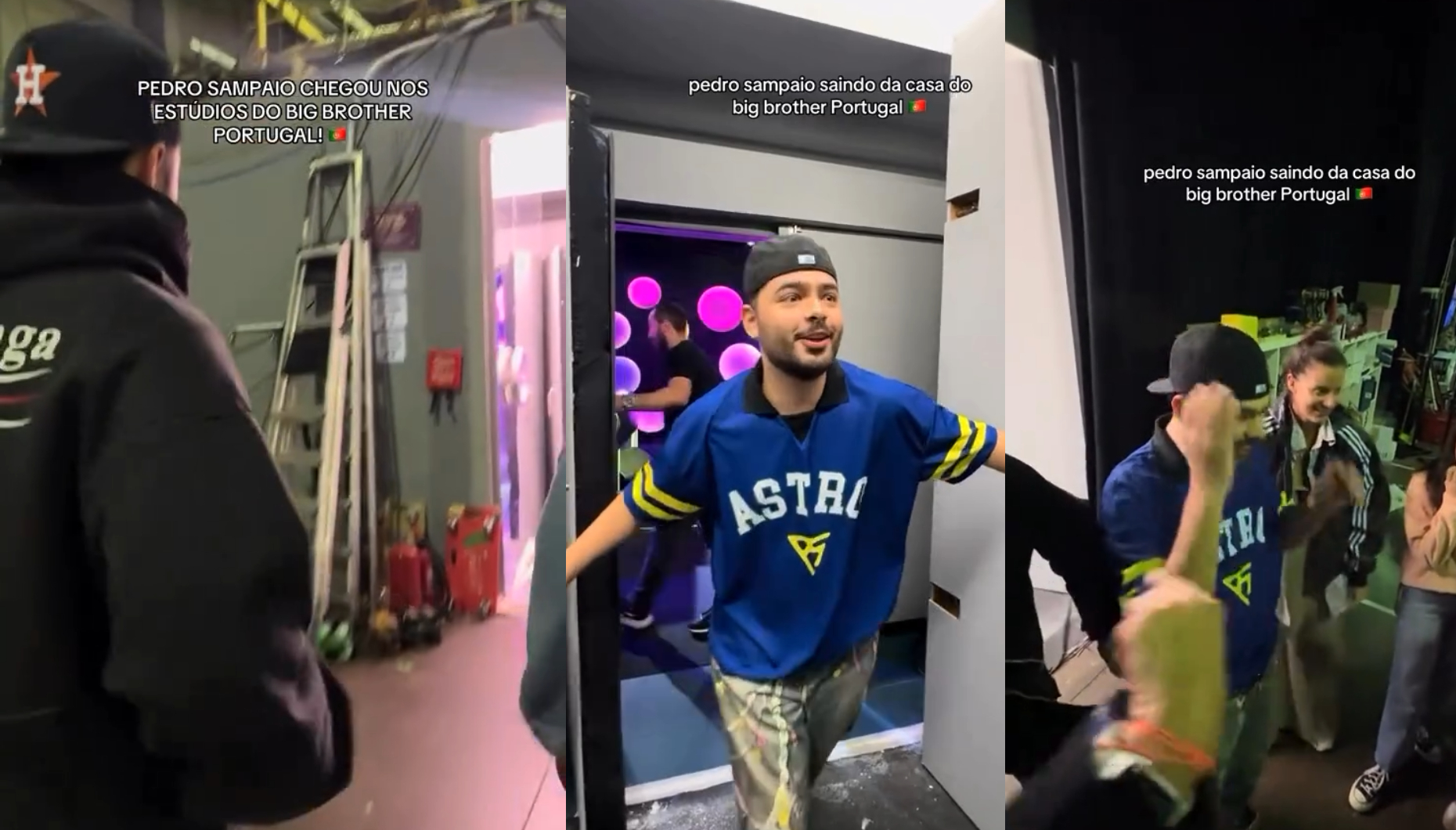 A casa do Big Brother por trás das câmaras! Pedro Sampaio revela imagens únicas e os segredos