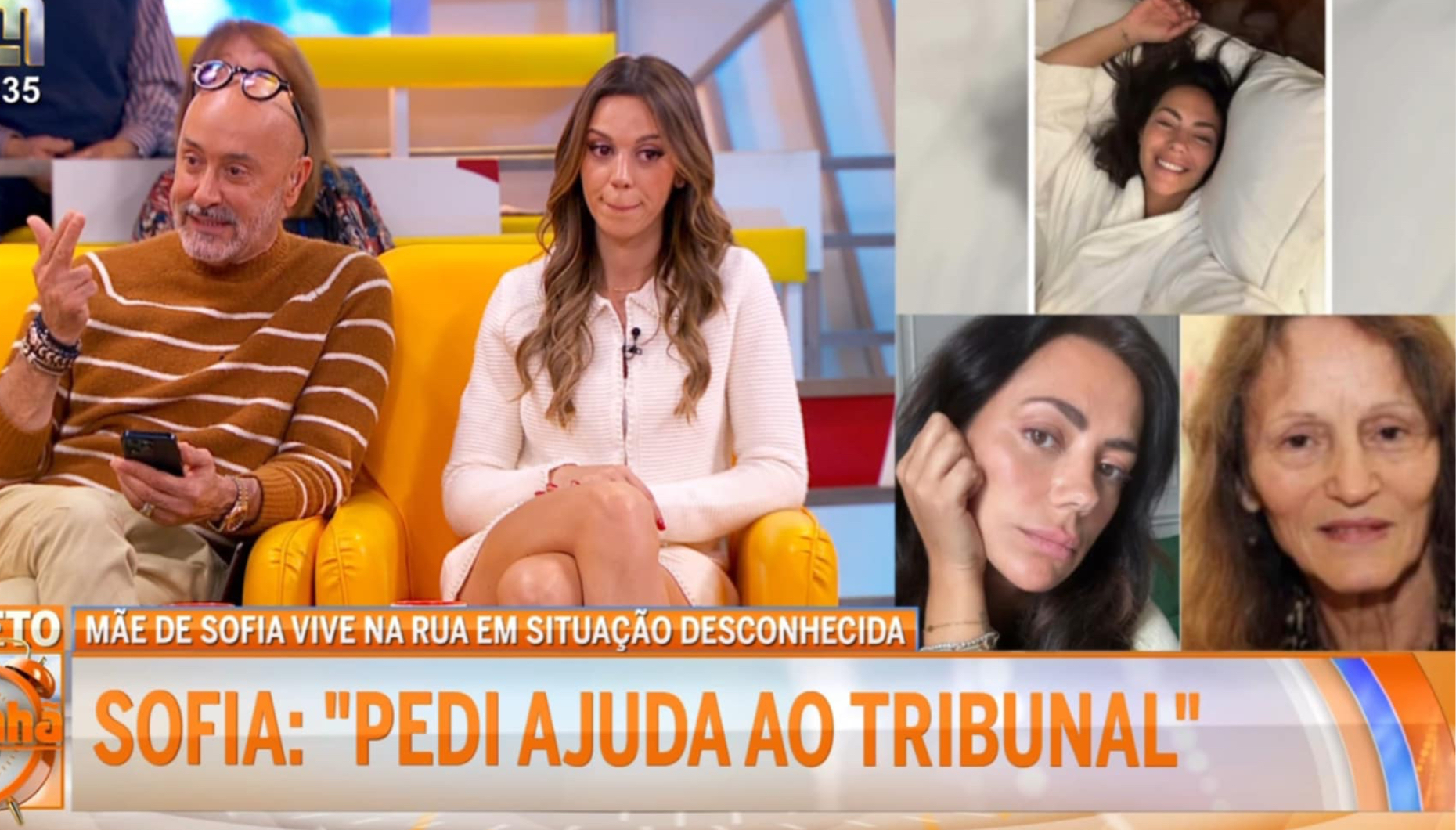 Mãe de Sofia Ribeiro vive na rua em situação desconhecida. Rui Oliveira revela informações em direto