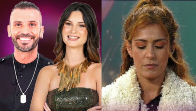 Antes de saírem do "Big Brother 2025", Bruno Savate e Renata Reis "expulsam" Solange Tavares