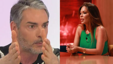 Tensão! Cláudio Ramos 'passa-se' com Jéssica Maria em direto