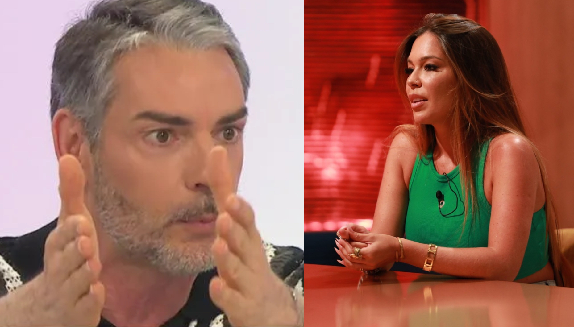 Tensão! Cláudio Ramos 'passa-se' com Jéssica Maria em direto