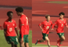 O primeiro golo de Cristianinho Jr. pela Seleção Nacional! Filho de Cristiano Ronaldo já parca