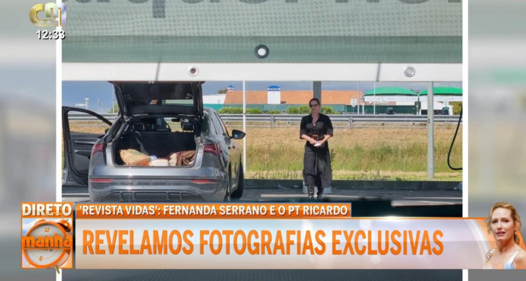 Reconciliados? Fernanda Serrano 'apanhada' com o ex-namorado