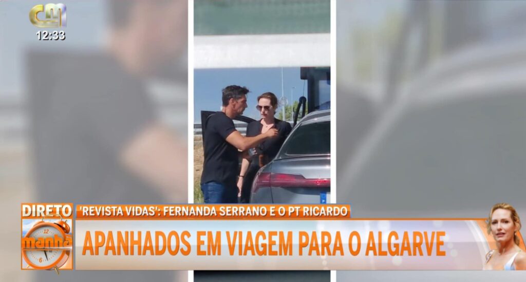 Reconciliados? Fernanda Serrano 'apanhada' com o ex-namorado