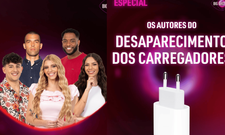 O primeiro concorrente salvo e os autores do desaparecimento dos carregadores no Big Brother